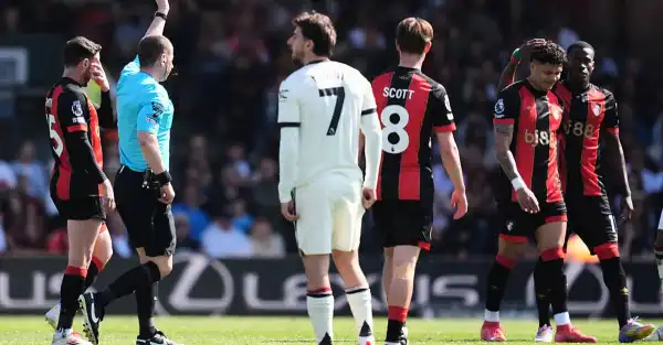 Bournemouth striker Evanilson overturns Manchester United red card