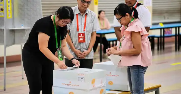 Singapore's long-ruling party on course for another landslide victory