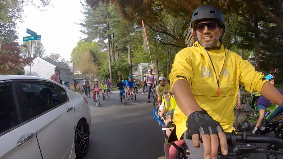 Video National Bike to School Day