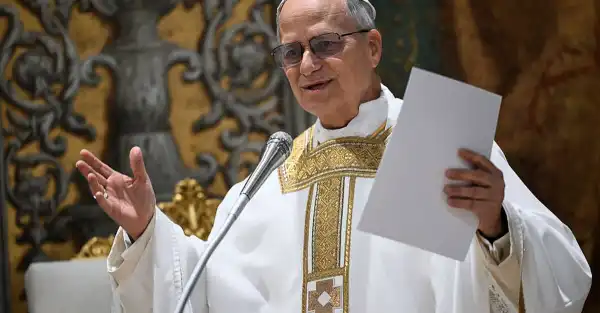 As Born In The USA plays, American cardinals honor Pope Leo XIV in Rome