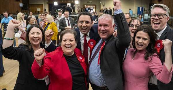 Scots 'voted for change', says Starmer after surprise Labour by-election win