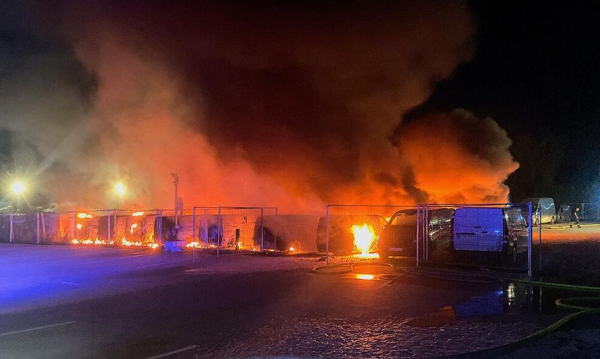 35 delivery vans burned in Berlin. Perpetrators admit to sabotage