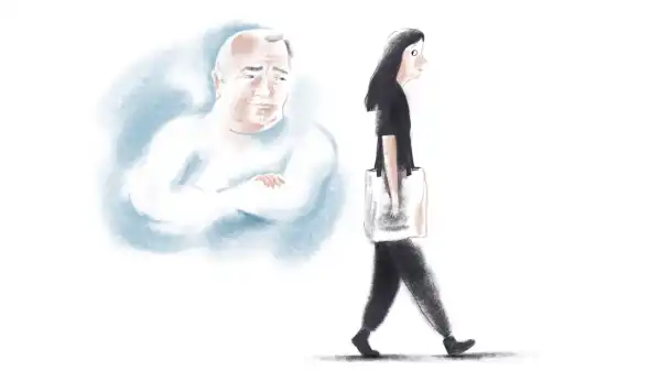 Shopping with my dead dad