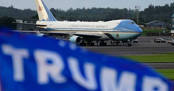 'Take action on immigration,' Trump urges Europe as he arrives in Scotland