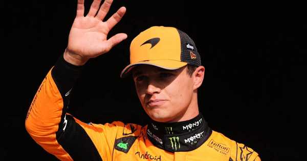Lando Norris prepares for Belgian Grand Prix in rain after taking pole position