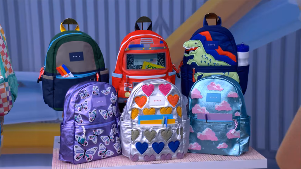 The Right Stuff Video Talks Backpacks for Pre-School Readiness