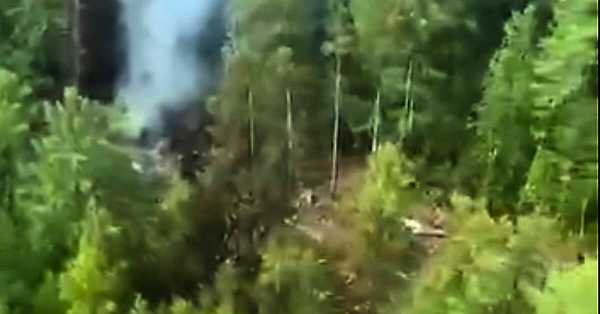 Plane with 48 people on board crashes in Russia's Far East