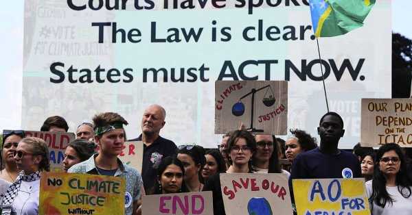 Failure to protect the planet from climate change 'could violate international law'