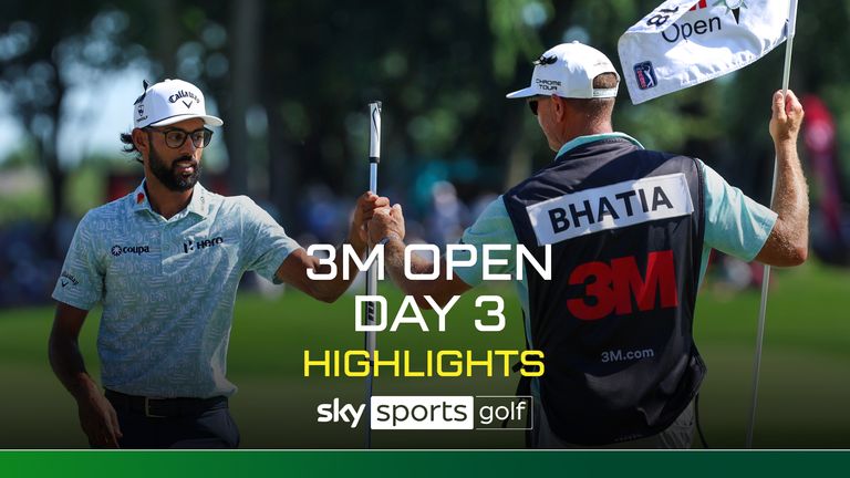 PGA Tour Golf: Torbjorn Olesen Shares Lead With Akshay Bhatia At 3M Open