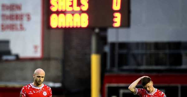 Shelbourne suffered a 3-0 defeat to Qarabag in the first leg of the Champions League second qualifying round