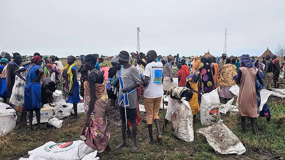 Airdrops in South Sudan deliver food amid conflict as US shifts approach to foreign aid