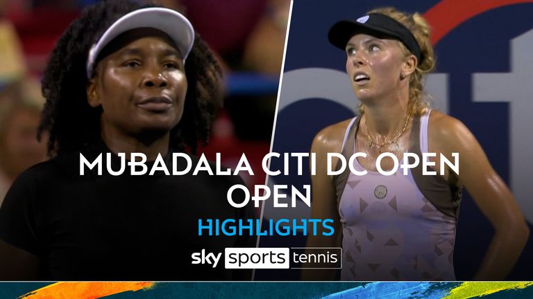 Venus Williams Loses to Magdalena Frech in Second Round of Mubadala Citi DC Open in Washington