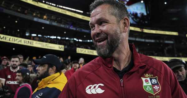 Andy Farrell and Joe Schmidt disagree on referee's call, Lions win series