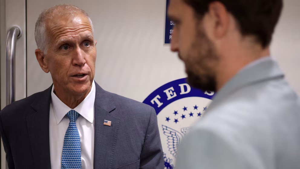 GOP Sen. Thom Tillis says Epstein files could impact midterm prospects