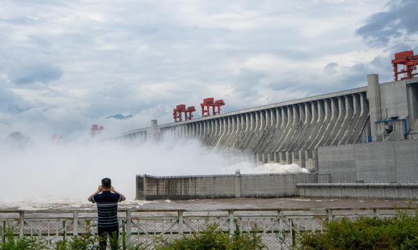 The Chinese are about to outdo themselves. Construction of the world's largest dam has begun.
