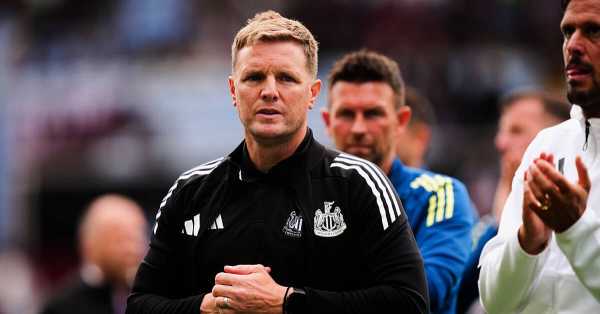 Eddie Howe says Newcastle will be left with no attacking options following Alexander Isak's departure