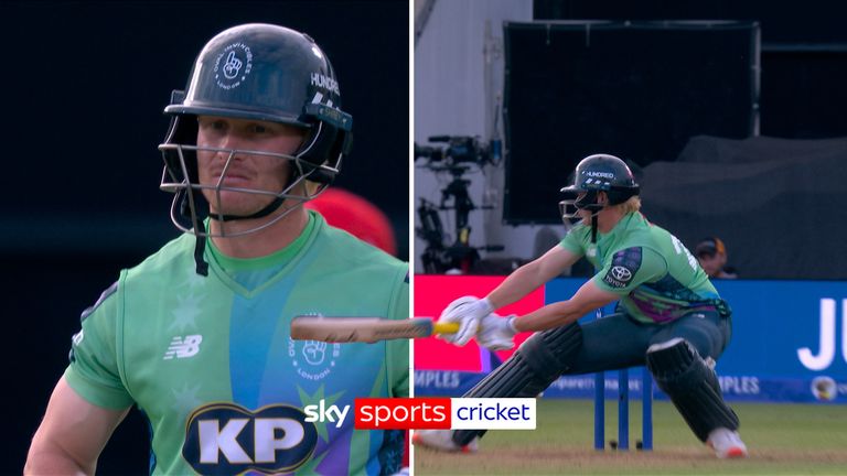 Hundred: Jordan Cox hits 10 sixes as Oval Invincibles set record total in win over Welsh Fire