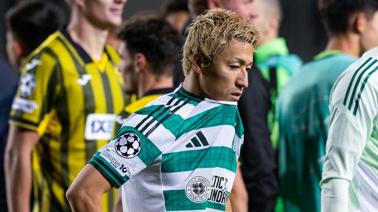 Brendan Rodgers says Champions League exit 'huge blow' after Celtic's penalty shootout loss to Kairat