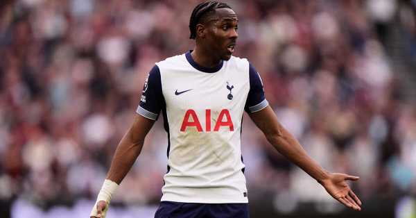 Tottenham 'disgusted' by racist abuse directed at Matis Thel after Super Cup defeat