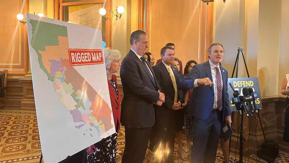California Republicans targeted by redistricting slam effort as ‘naked politics’