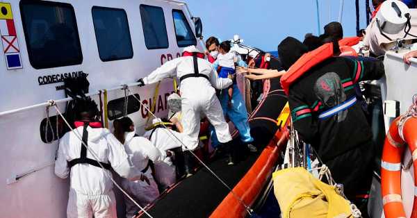 Rescuers in the Mediterranean find three sisters dead on an overcrowded migrant boat