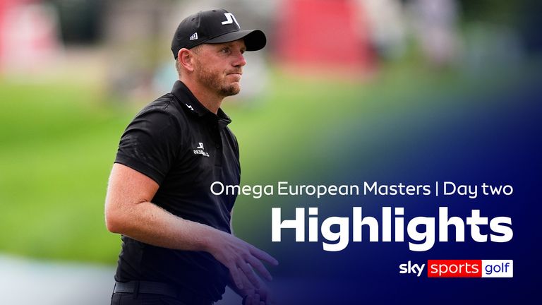 European Masters: Matt Wallace in title contention ahead of Ryder Cup qualifier after superb second round