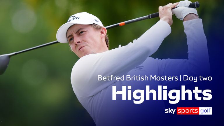 British Masters: Matt Fitzpatrick eyes Ryder Cup as he chases Marcel Siem at Belfry