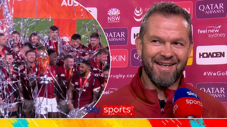 Andy Farrell: British and Irish Lions boss not ruling out returning to lead team on 2029 tour of New Zealand