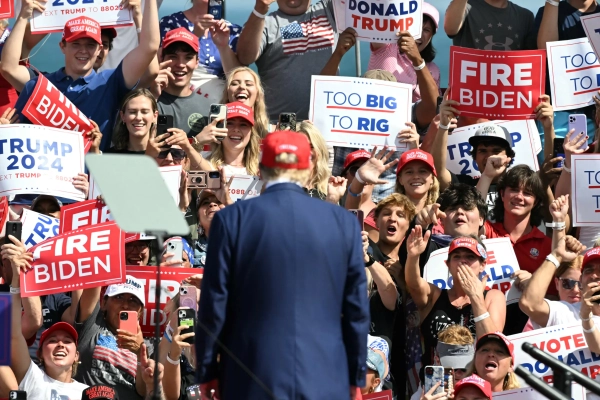 Donald Trump’s youth support is collapsing. But they’re not returning to Democrats.