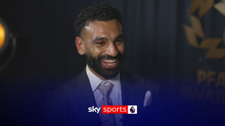 Liverpool's Mohamed Salah and Arsenal's Mariona Caldentey have been named PFA Players' Player of the Year for 2024/25.
