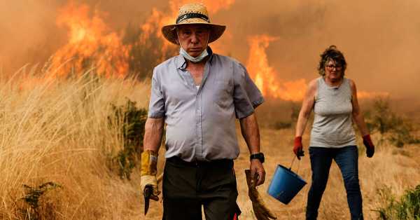 Spain, Portugal and Greece battle wildfires as heatwave expected to last for days