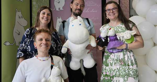 Cartoon family Moomin trolls to celebrate 80th anniversary