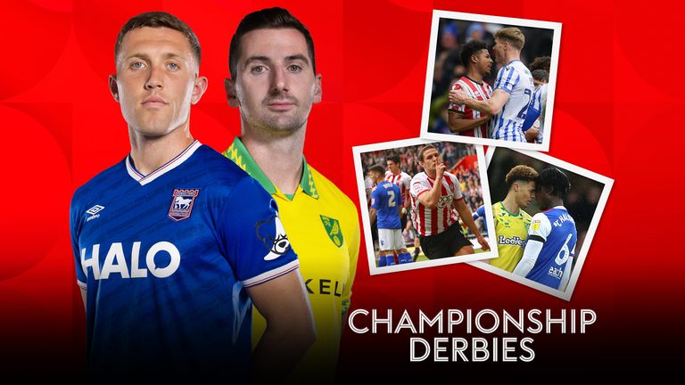 Championship derbies in the 2025/26 season: Portsmouth v Southampton, Millwall v Charlton, Steel City and others