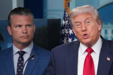 Pete Hegseth Donald Trump /Getty Images