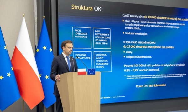 Szymański: OKI is a real opportunity for savers and the entire economy. The example of Sweden demonstrates this.