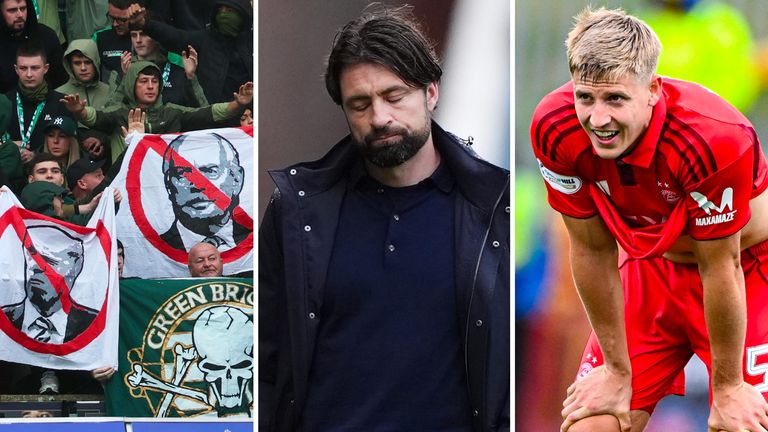 Scottish Premier League Topics: Rangers and Aberdeen under pressure, has Celtic win eased fans' anger? Can Hearts be stopped?