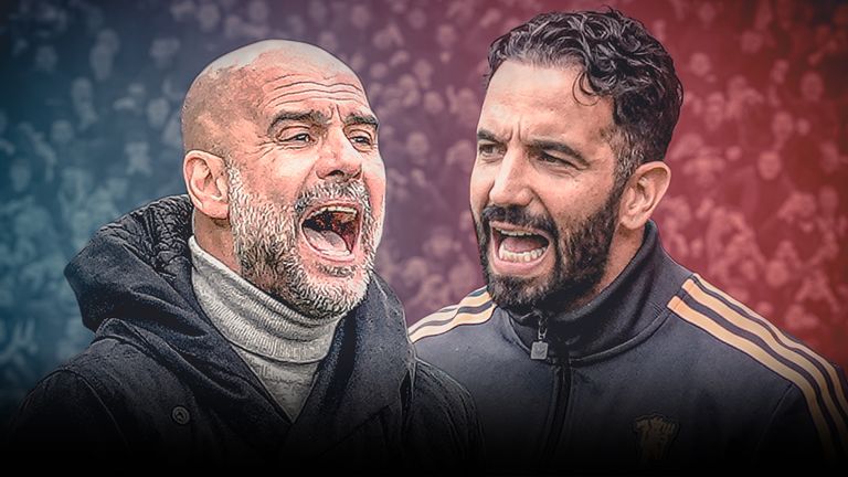 Manchester City v Manchester United: Whose rebuild – Ruben Amorim's or Pep Guardiola's – has proved more promising this Premier League season?