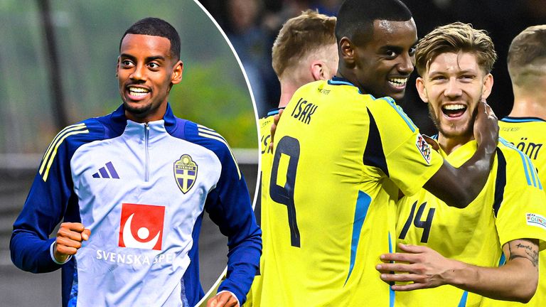 Alexander Isak: Liverpool's new striker is back to smiling as he uses time with Sweden to prepare for his long-awaited Reds debut.