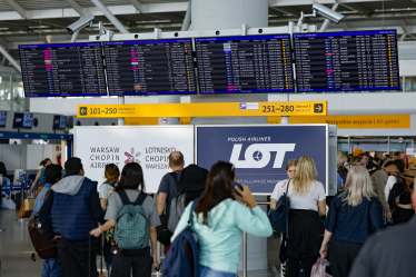 Polish airport drone attack /Getty Images