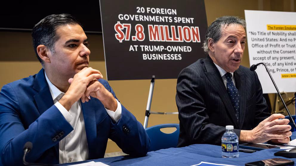 Leading House Democrats Initiate Inquiry into Trump’s $230 Million Justice Department Settlement Request