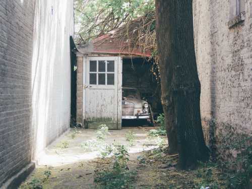 A friend set up a business in a garage — I'll tell you what the essence of his production is