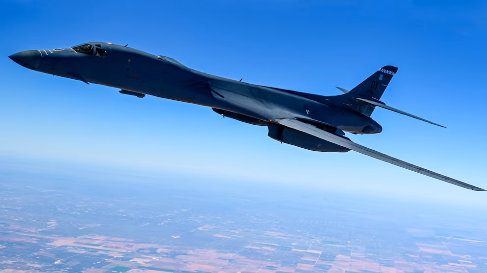 B-1s soar over the Caribbean, flexing might at Venezuela once more.