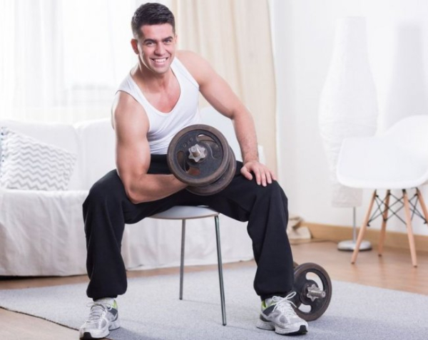 How to build muscle at home?