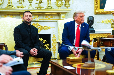 Volodymyr Zelensky Donald Trump /Getty Images