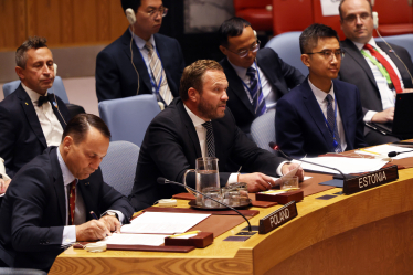 UN General Assembly Estonia Poland /Getty Images