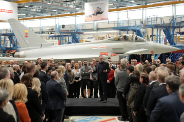 Eurofighter Typhoon fighter /Getty Images