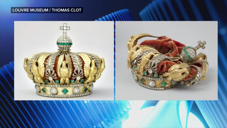 Queen of Clips's diadem to be repaired following Louvre robbery 9
