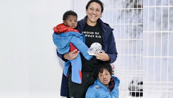 Mother of two deaf children wins Olympic gold in her fifth consecutive Games: touching video 4