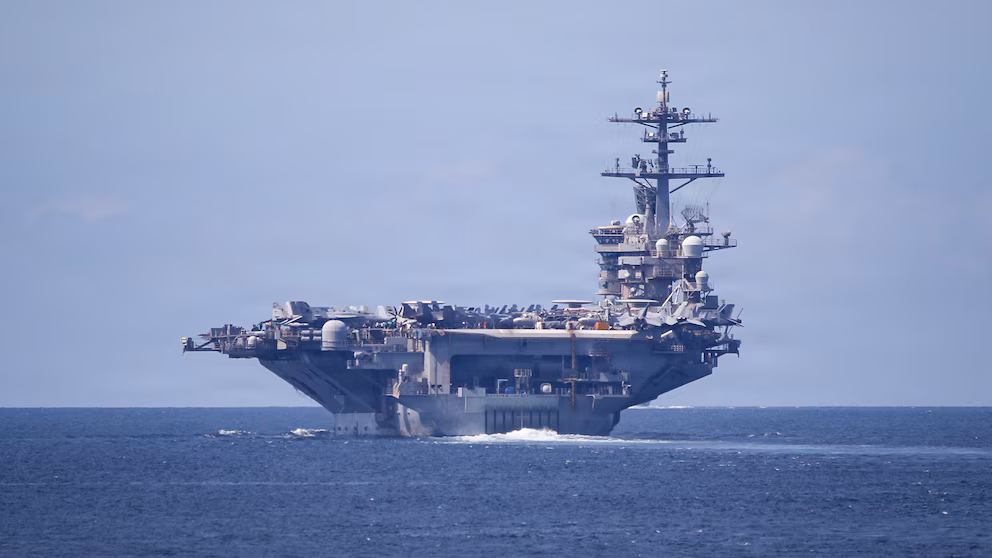 US fighter jet shoots down Iranian drone approaching US aircraft carrier 2