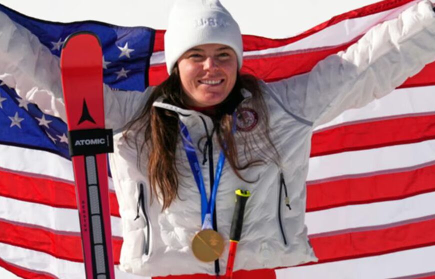 Skier Vonn Evacuated by Helicopter After Fall in Italian Alps